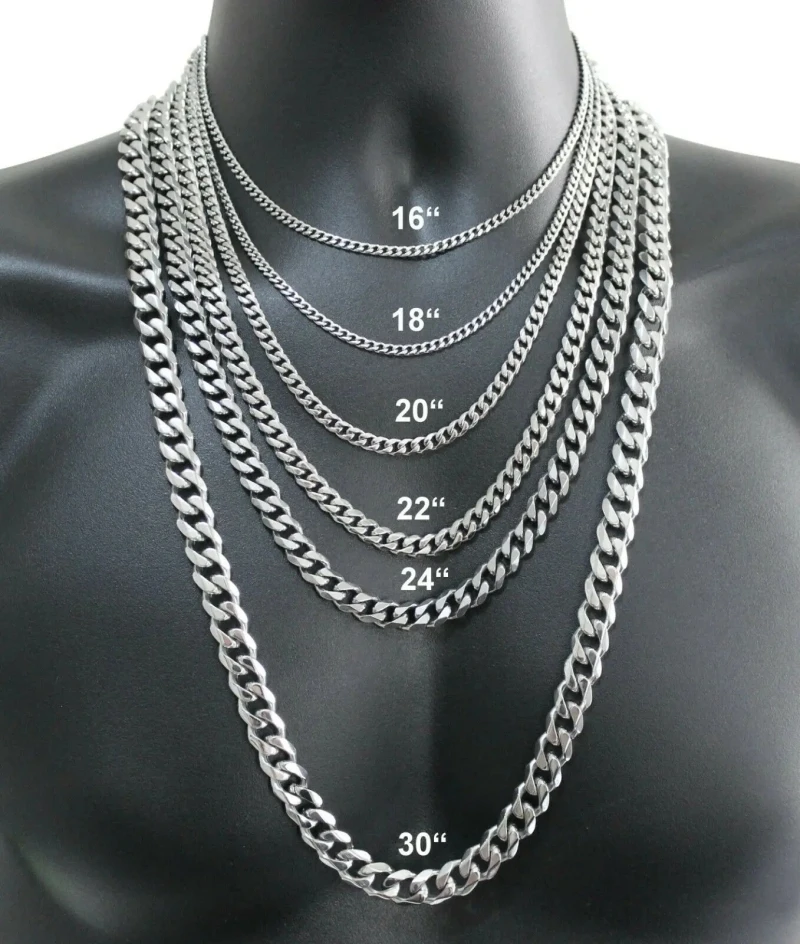Lobster Clasp Silver - Colar de prata esterlina 925 masculino