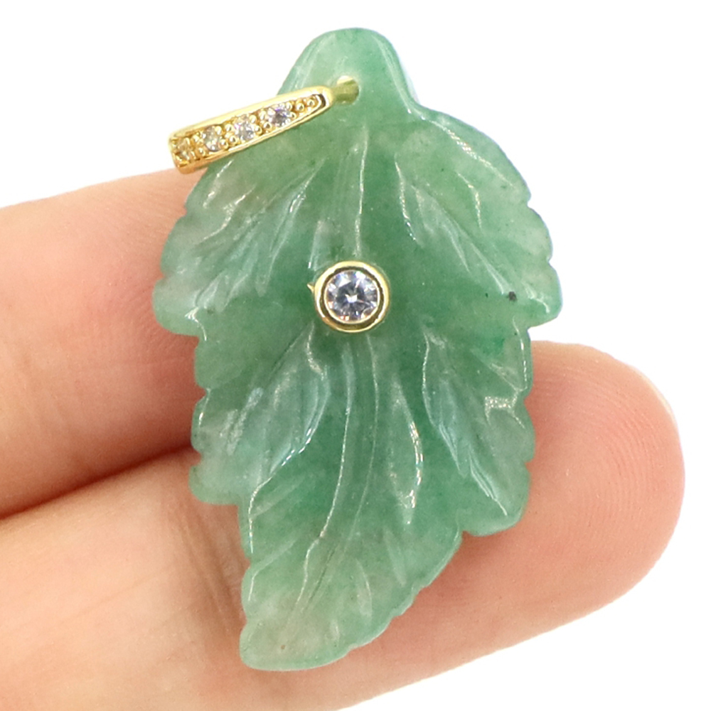Jewelry Making Gemstones - Pingente de Pedra Natural em Formato