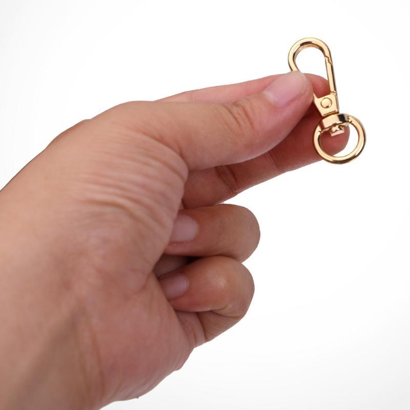 Lobster Clasp Silver - 2 Peças de Fechos Mosquetão Giratórios