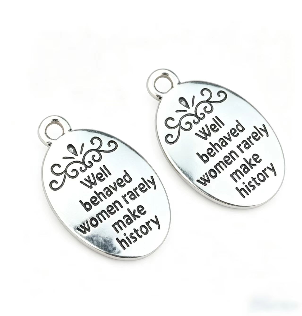 10 pçs/lote oval antigo banhad - Jewelry Making History avaliação e preço