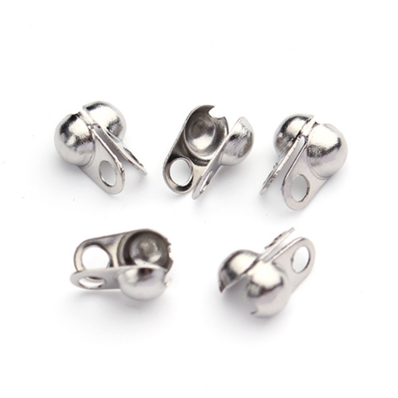 50 pçs de aço inoxidável bola  - Jewelry Making Bead avaliação e preço