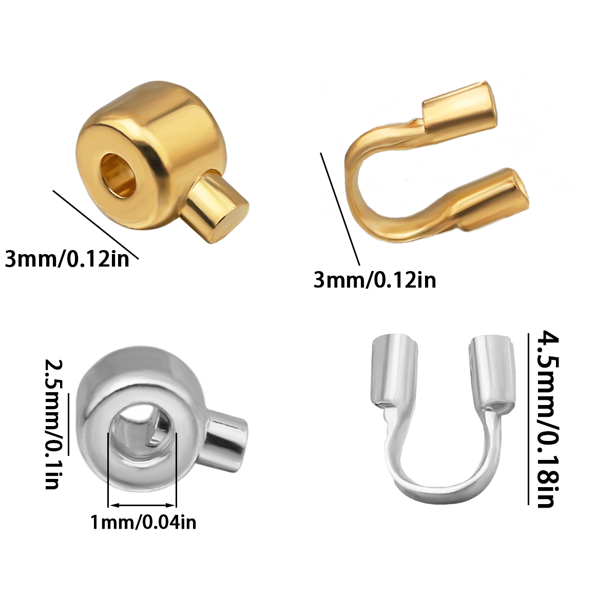 20 Peças de Protetores de Fio  - Jewelry Making Yarn avaliação e preço