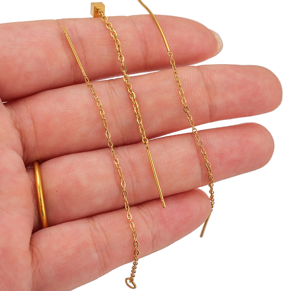 10 peças de Brincos de Aço Ino - Jewelry Making Yarn avaliação e preço