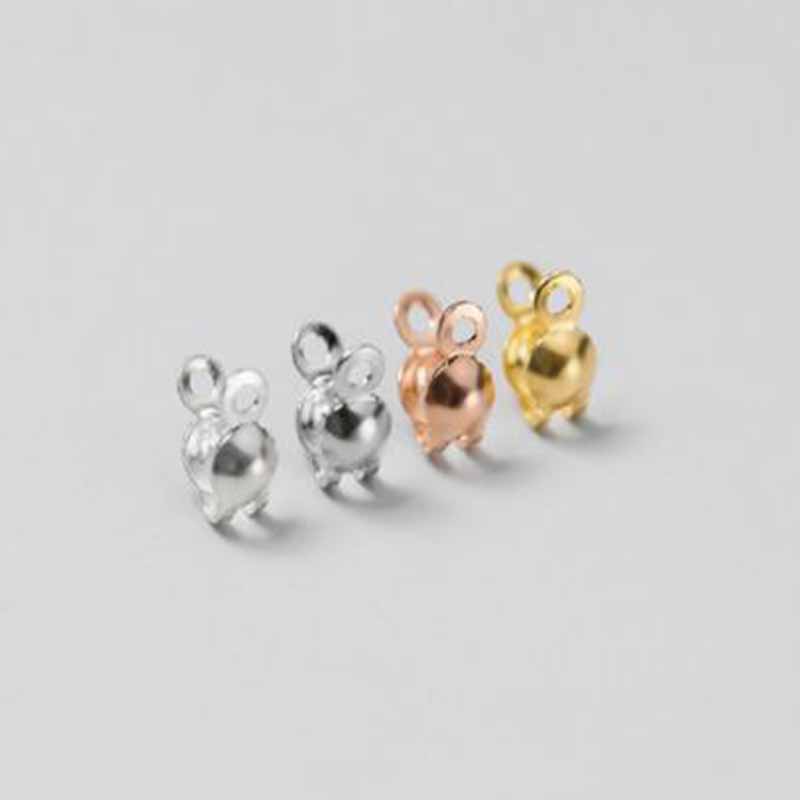 4 peças de Conectores de Crimp - Jewelry Making Bead avaliação e preço