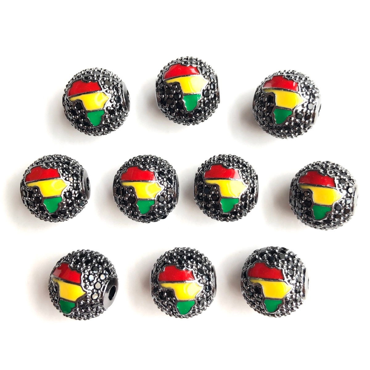 6 peças de contas espaçadoras  - Jewelry Making History avaliação e preço