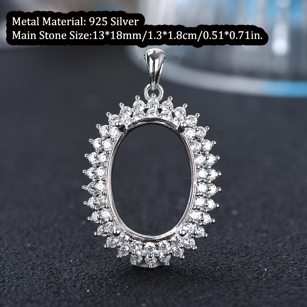 13x18mm s925 anel de prata est - Jewelry Making Gemstones avaliação e preço