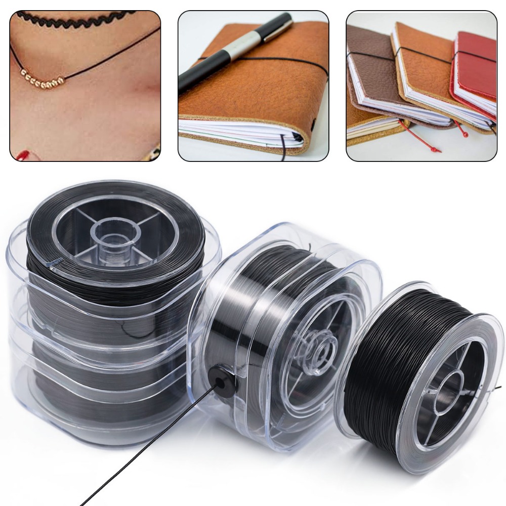 Fio Elástico Preto de Cristal  - Jewelry Making Yarn avaliação e preço