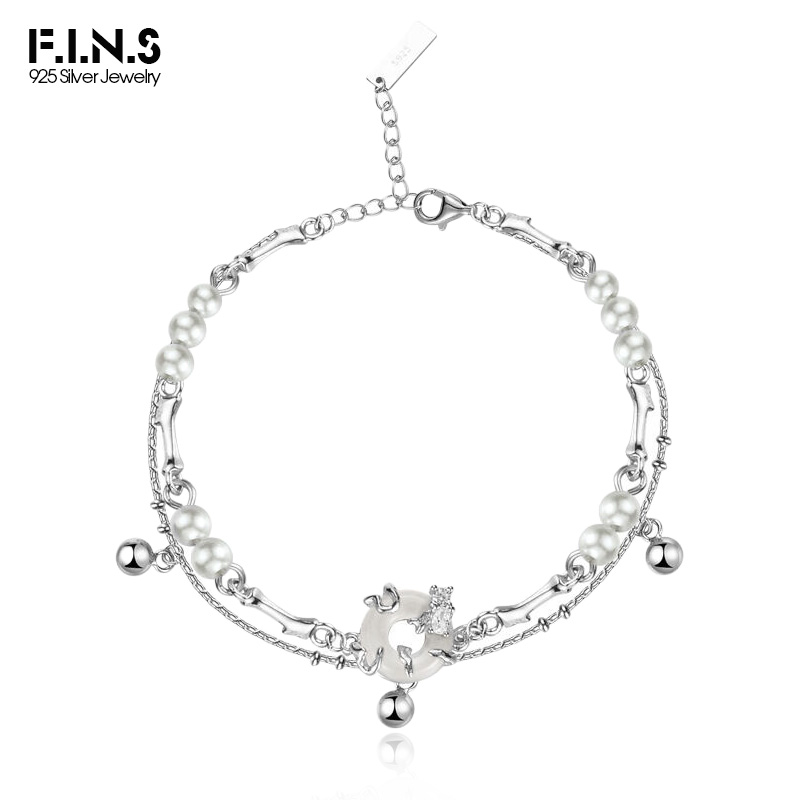 F.I.S-Pulseira Handmade Shell  - Lobster Clasp Silver avaliação e preço