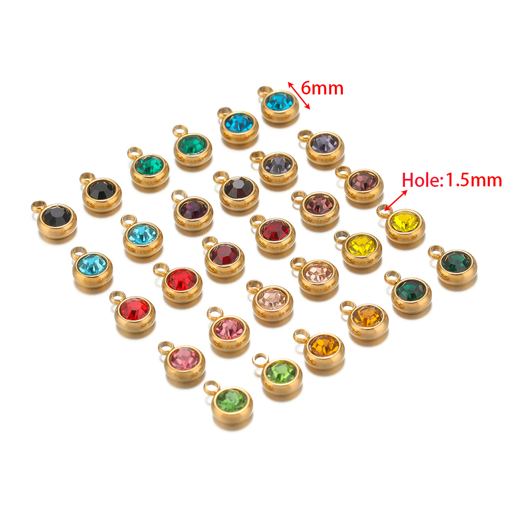 20 pçs zircão contas pingentes - Jewelry Making Gemstones avaliação e preço