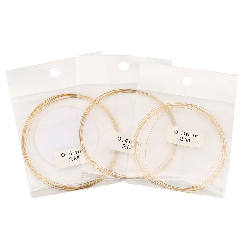 2 metros de aço inoxidável 0.3 - Jewelry Making Yarn avaliação e preço