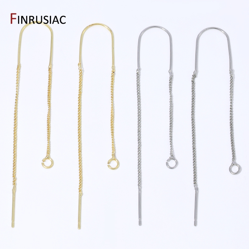 Brincos de Corrente Longa com  - Jewelry Making Yarn avaliação e preço