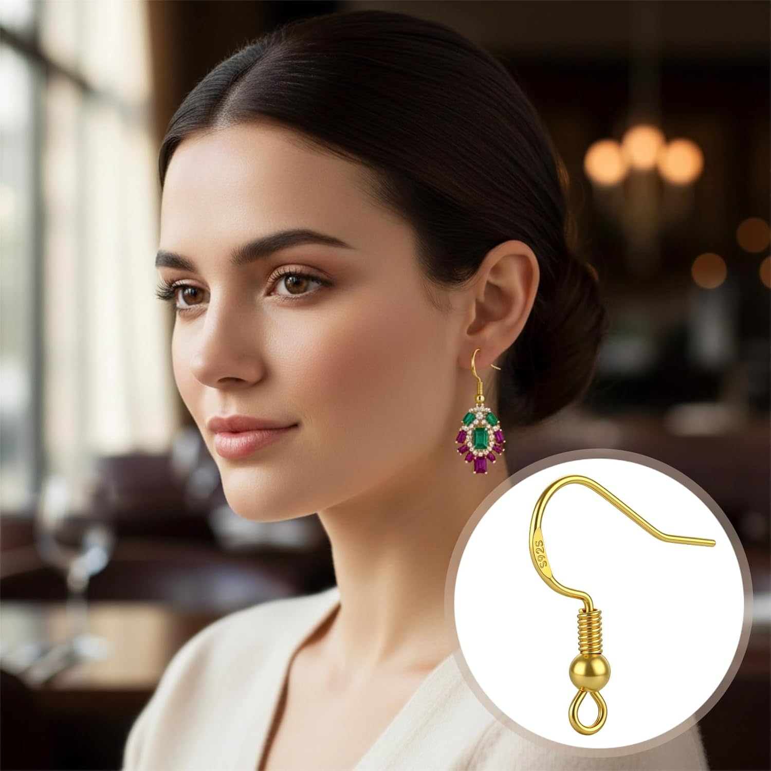 50 peças de Ganchos para Brinc - Jewelry Making Yarn avaliação e preço
