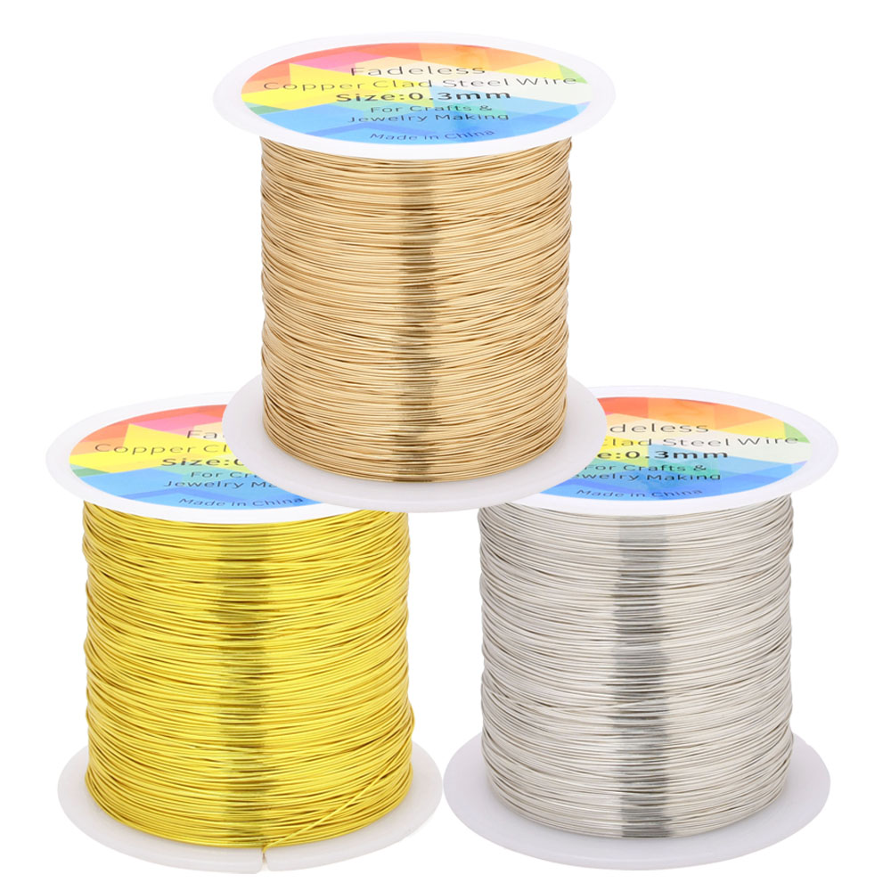 Fio de aço revestido de cobre  - Jewelry Making Yarn avaliação e preço