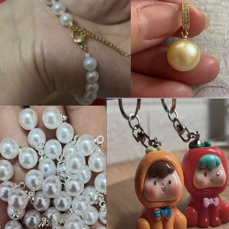 20 peças 4/5/6/8/10mm contas d - Jewelry Making Bead avaliação e preço